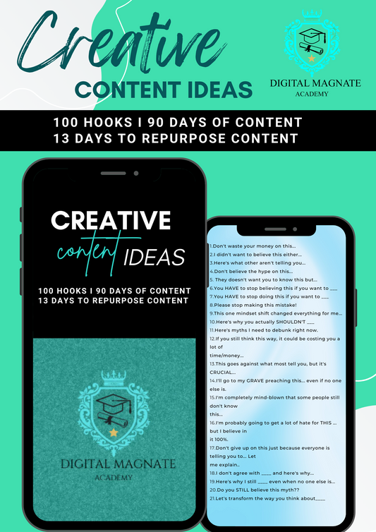 DMA Creative content ideas